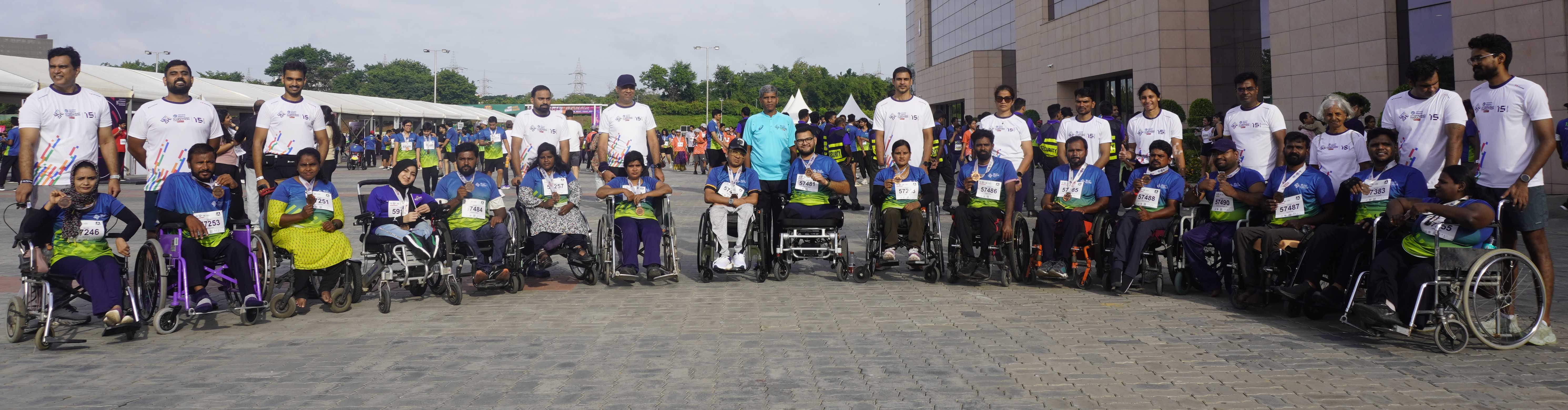 6,500 Runners take part in 5K and Inclusive Runs at NMDC Hyderabad Marathon 2026